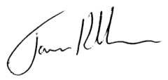 James Klobasa signature